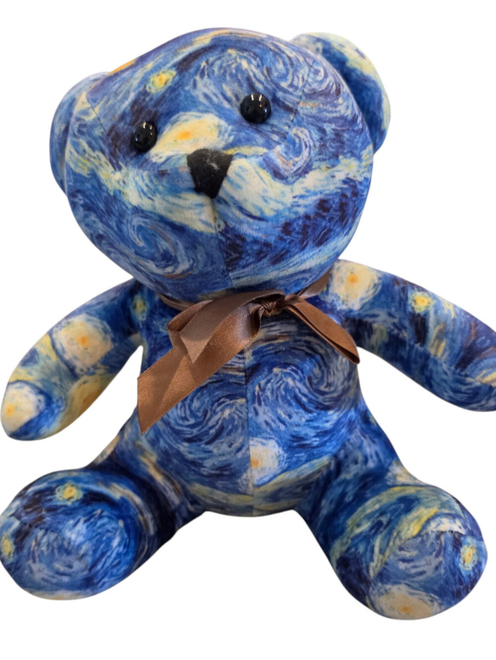 Vincent Van Gogh The Starry Night 12" Teddy Bear Immersive Lighthouse Plush Art